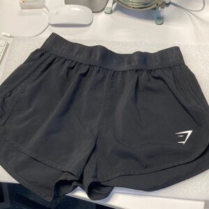 Gymshark size Small S black runner shorts